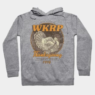 WKRP Turkey Drop Vintage Hoodie